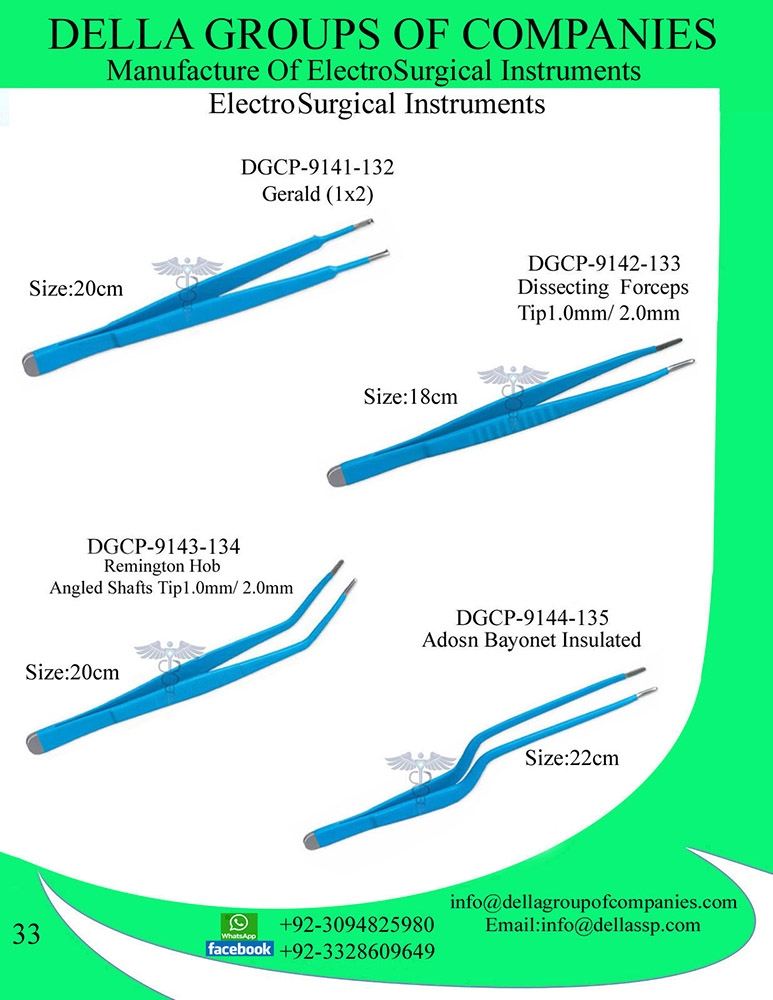 Electrosurgical Dissecting Forceps