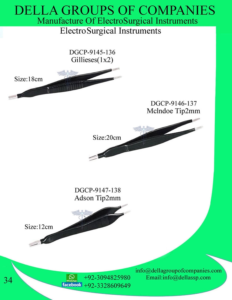 Electrosurgical Dissecting Forceps