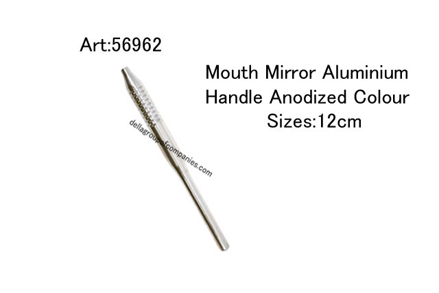 Mouth Mirror Aluminium Handle Anodized Colour