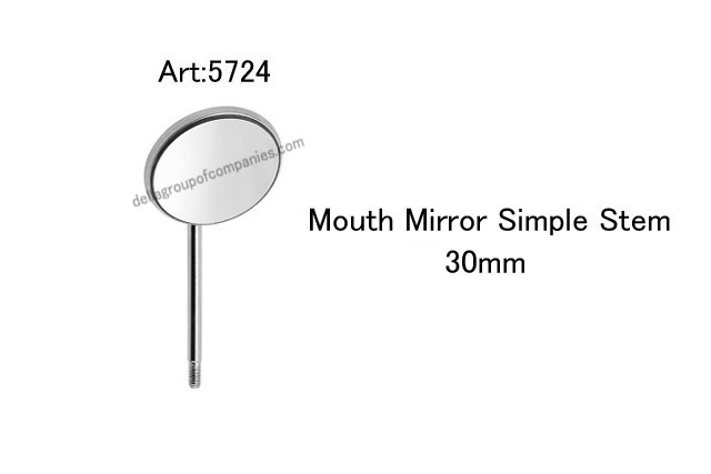Mouth Mirror Simple Stem 