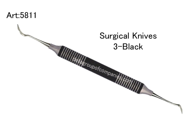 Surgical Knives -3-Black