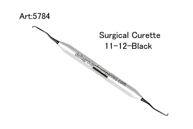 Surgical Curette 11-12- Black
