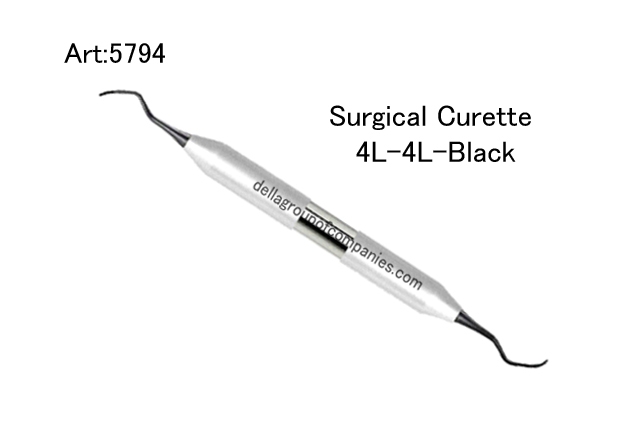 Surgical Curette 4L-4L- Black