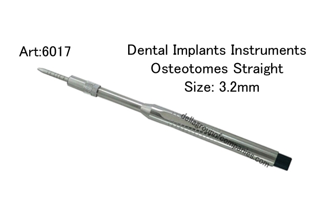Dental Implants Instruments Osteotomes Straight 