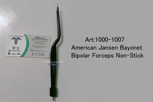American Jansen Bayone Bipolar Forceps Non-Stick