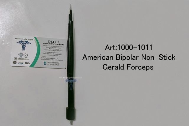 American Bipolar Non-Stick Gerald Forceps