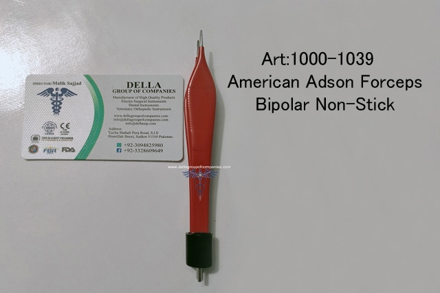 American Adson Forceps  Bipolar Non-Stick