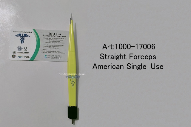 Straight Forceps  American Single-Use