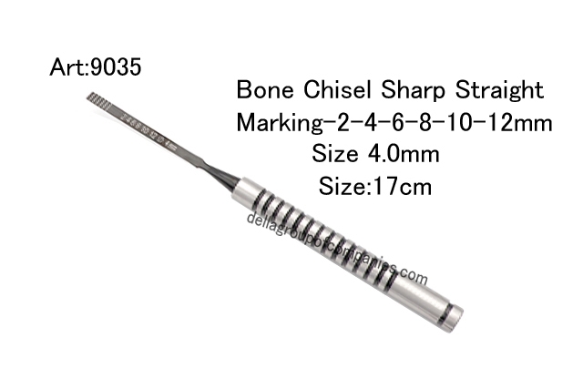 Bone Chisel Sharp Straight   