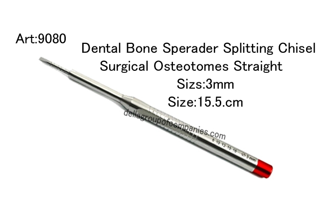 Dental Bone Sperader Splitting  Chisel  Surgical Osteotomes Straight   