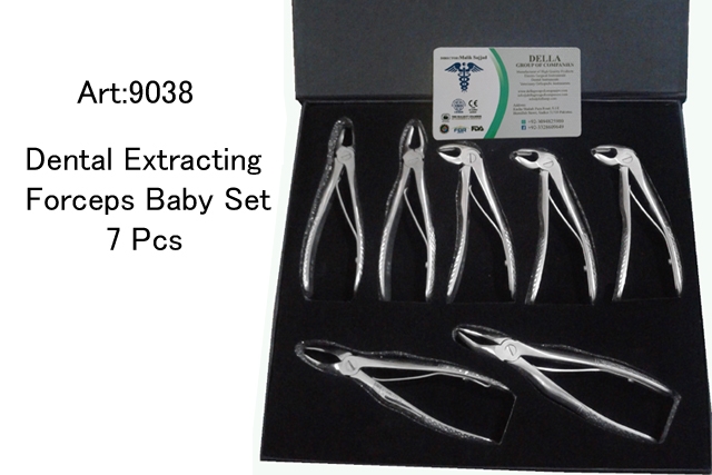 Dental Baby Extracting Forceps  Set Of Pcs 7