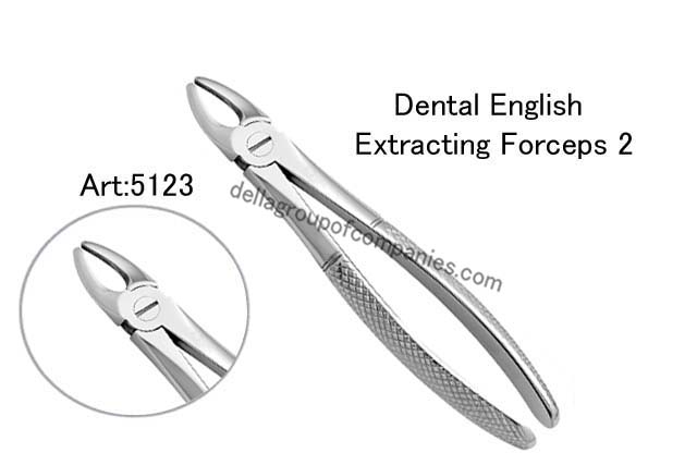 Dental English  Extraction Forceps 