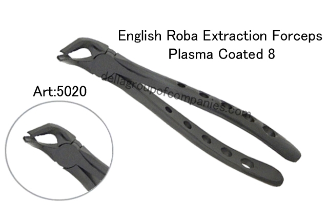 Dental English Roba Extraction Forceps Plasma Black color