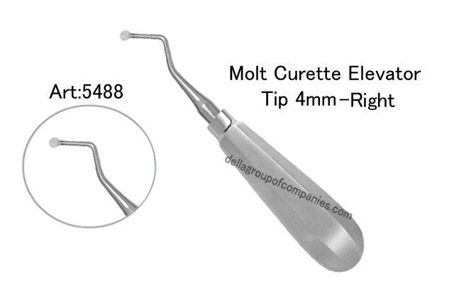 Molt Curette Elevators 
