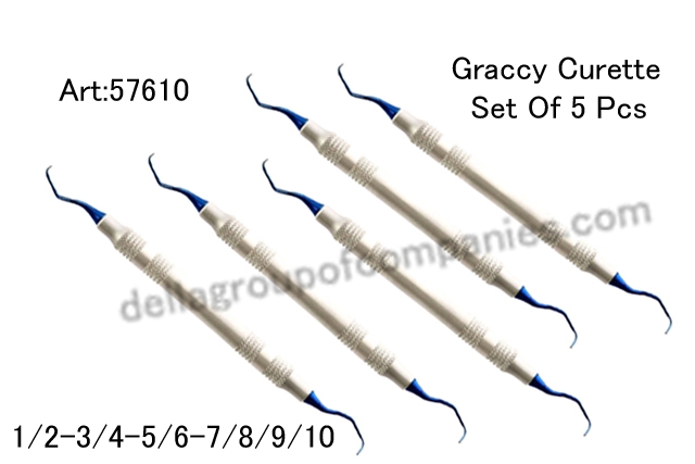 Graccy Curette set of 7 Pcs