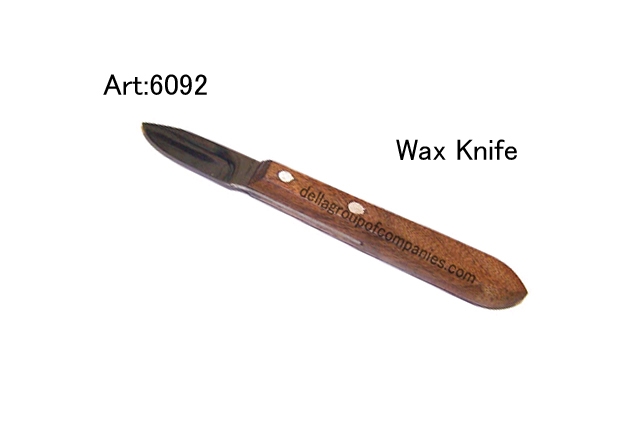 Wax Knife Wooden Handle