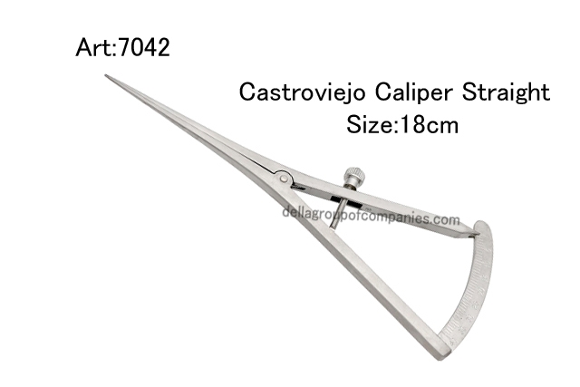 Castroviejo Caliper Straight