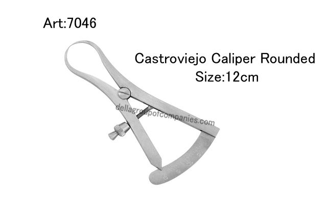 Castroviejo Caliper Rounded