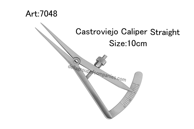 Castroviejo Caliper Straight