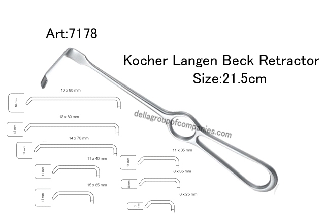 Kocher-Langen Beck Retractor