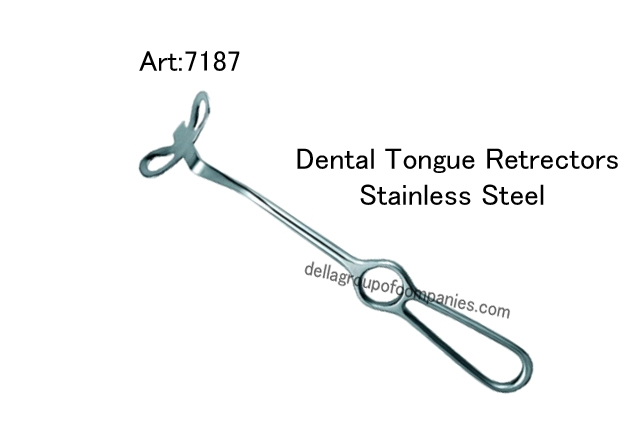 Dental Tongue Retractors Stainless Steel 