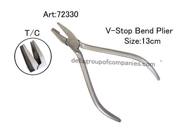 V-Stop Bend Plier  T/C        