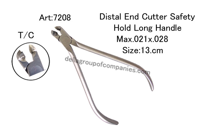 Distal End Cutter  Safety Hold Long Handle  T/C