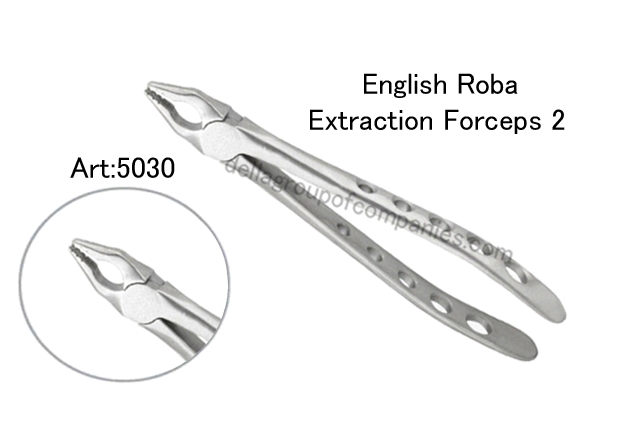 Dental English Roba Extraction Forceps 