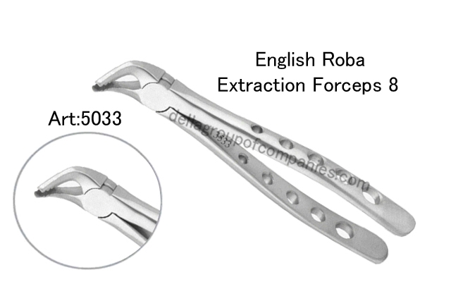 Dental English Roba Extraction Forceps 
