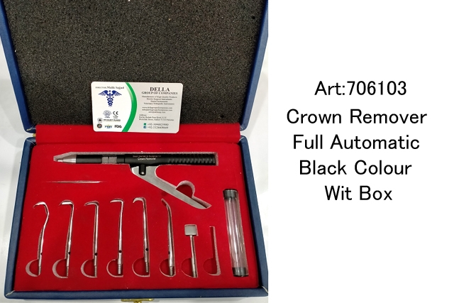 Crown Remover Full Automatic Black Colour Wit Box