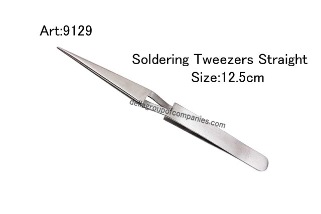 Soldering Tweezers Straight 