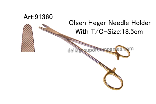 Olsen Heger Needle Holder  With T/C   