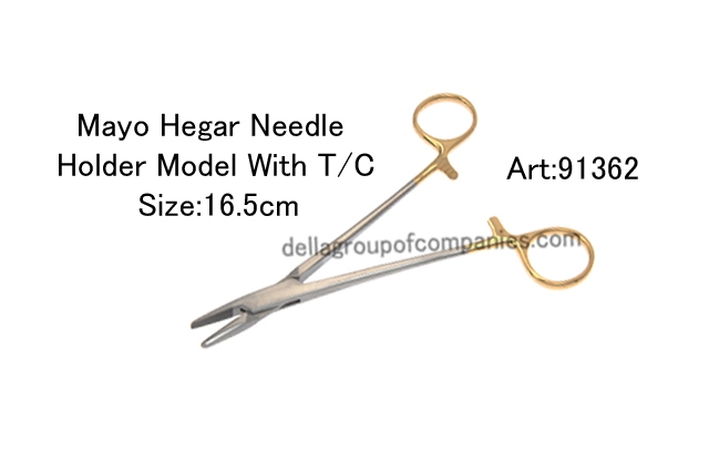 Mayo Hegar Needle Holder  Modle With T/C 