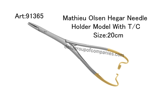Mathieu Olsen Hegar Needle Holder  Model With T/C 