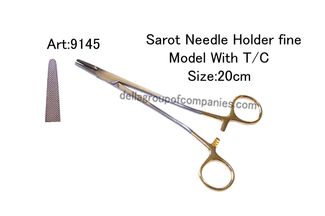 Sarot Needle Holder Fine Modle  With T/C  