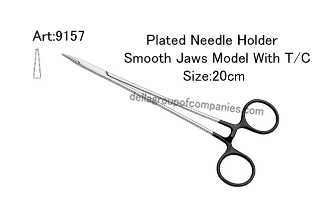 Needle Holder Smooth Jaws  Model With T/C 