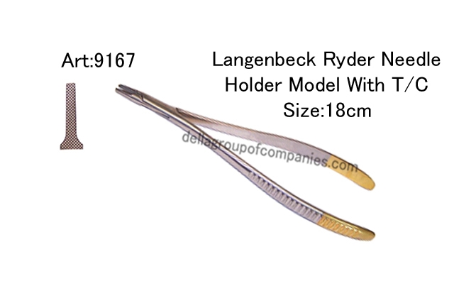 Langenbeck Ryder Needle Holder Model With T/C  