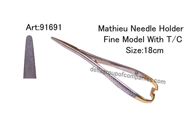  Mathieu Ryder Needle Holder Fine  Model With T/C 