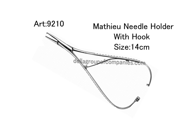 Mathieu Needle Holder  With Hook  