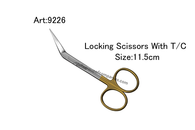 Locking  Scissors With  T/C  