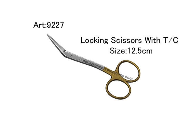Locking  Scissors With  T/C  
