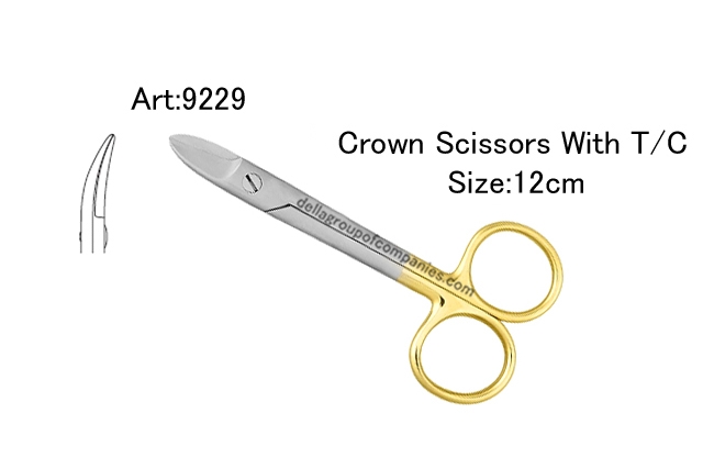 Crown Scissors With  T/C  