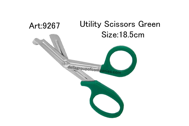 Utility Scissors Green  